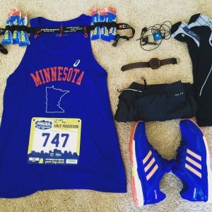 Minnesota Halfmarathon 2015 - Outfit