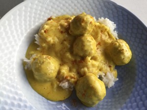 Boller i karry